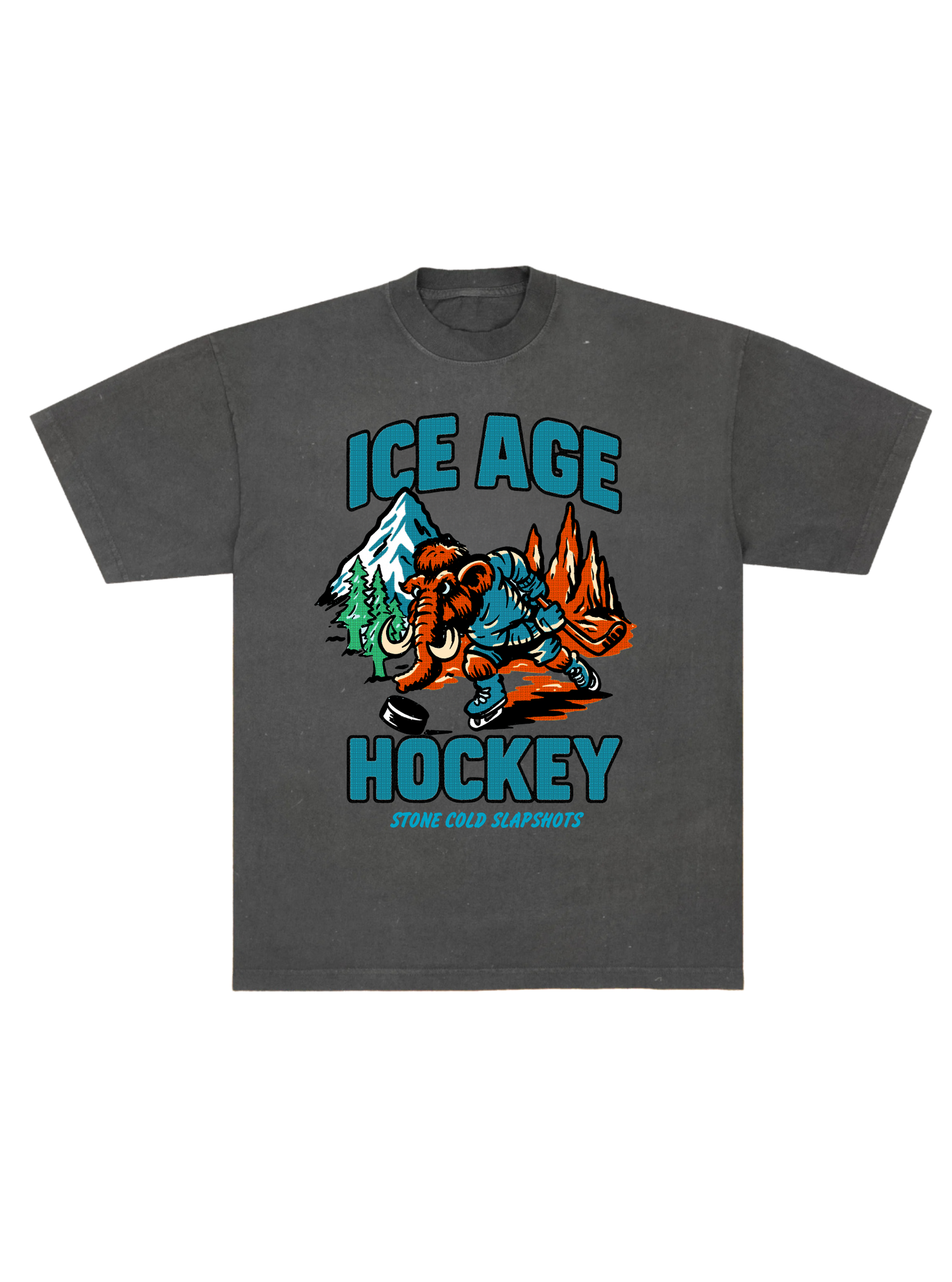 Ice Age Hockey - Black Tee