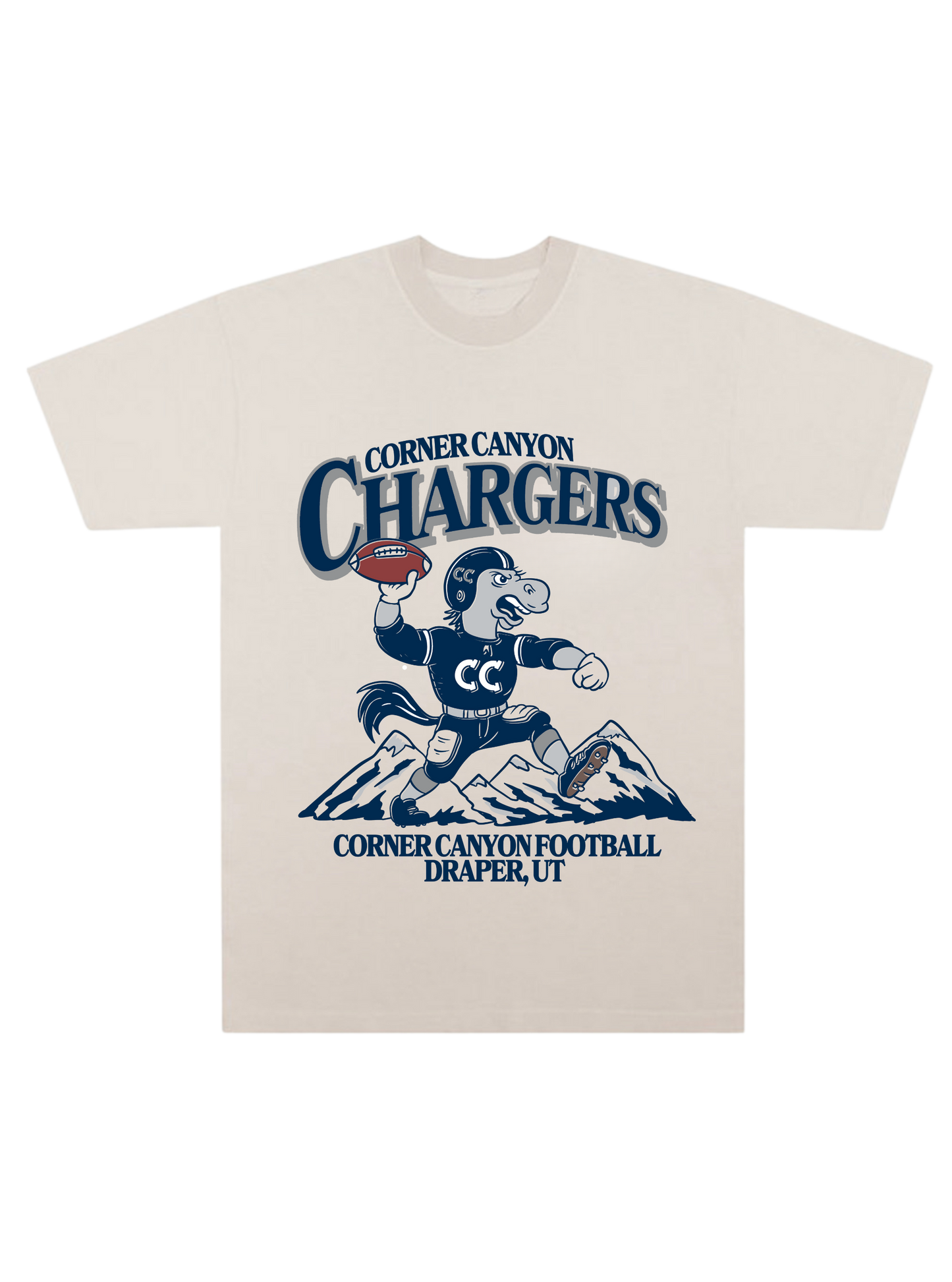 Corner Canyon Football Tee