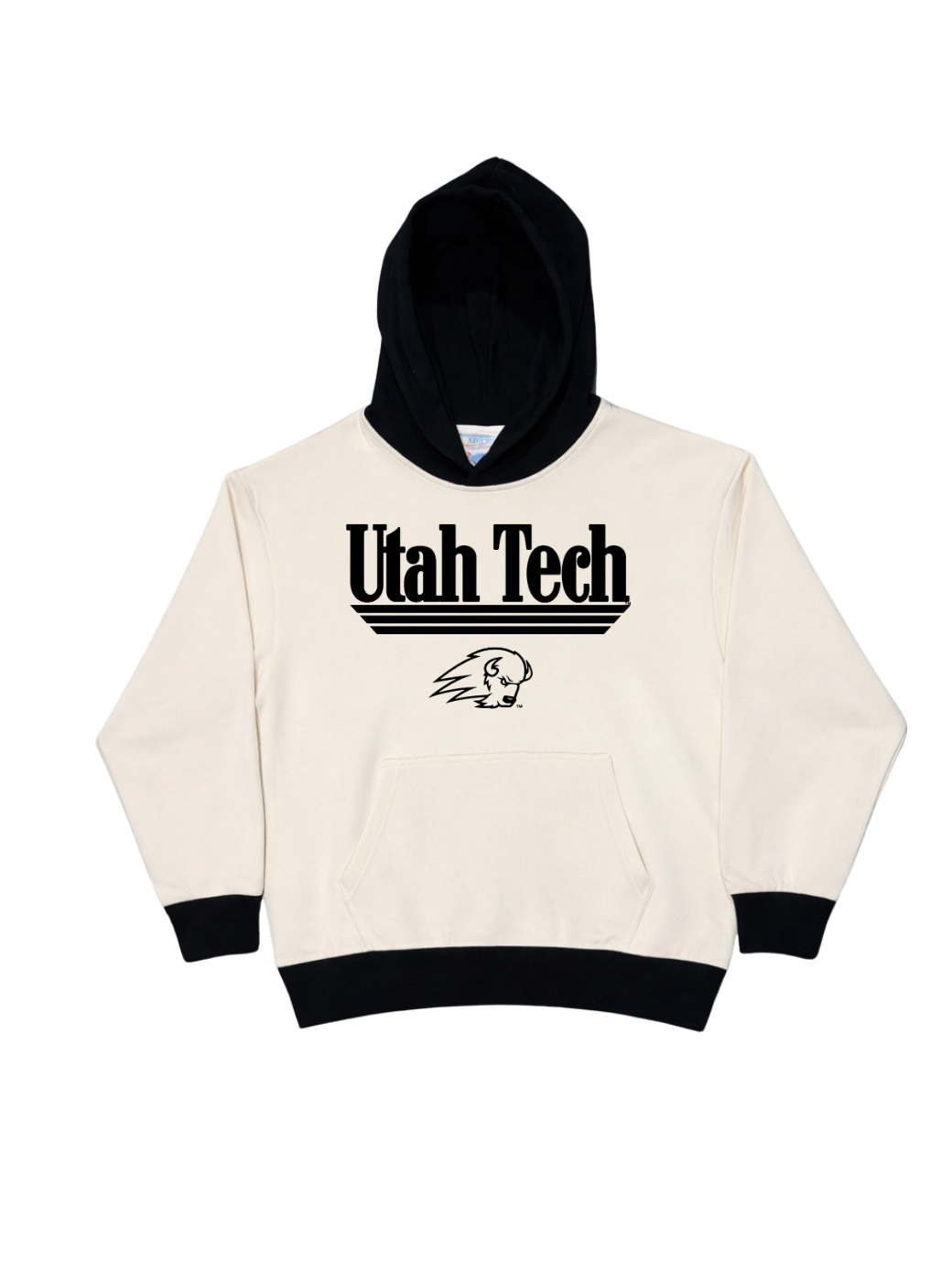 Utah Tech - Black Block Hoodie