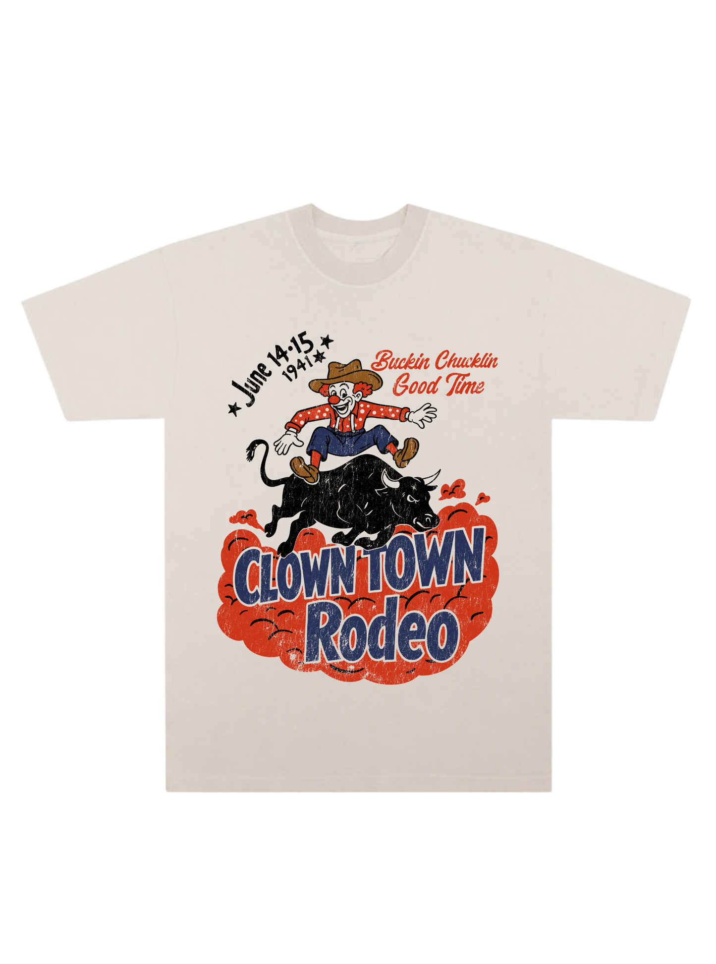 Clown Town Rodeo Tee
