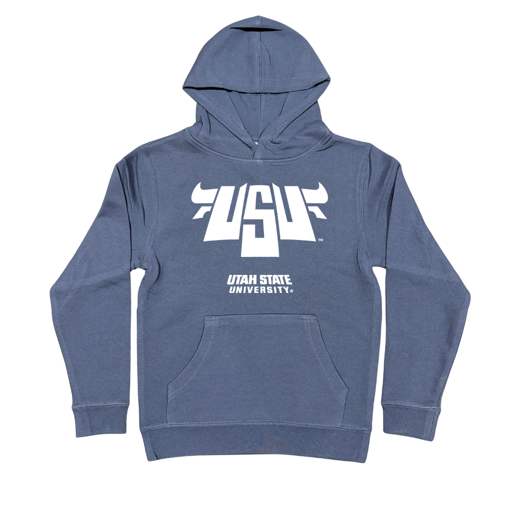 USU - Youth Horns Hoodie