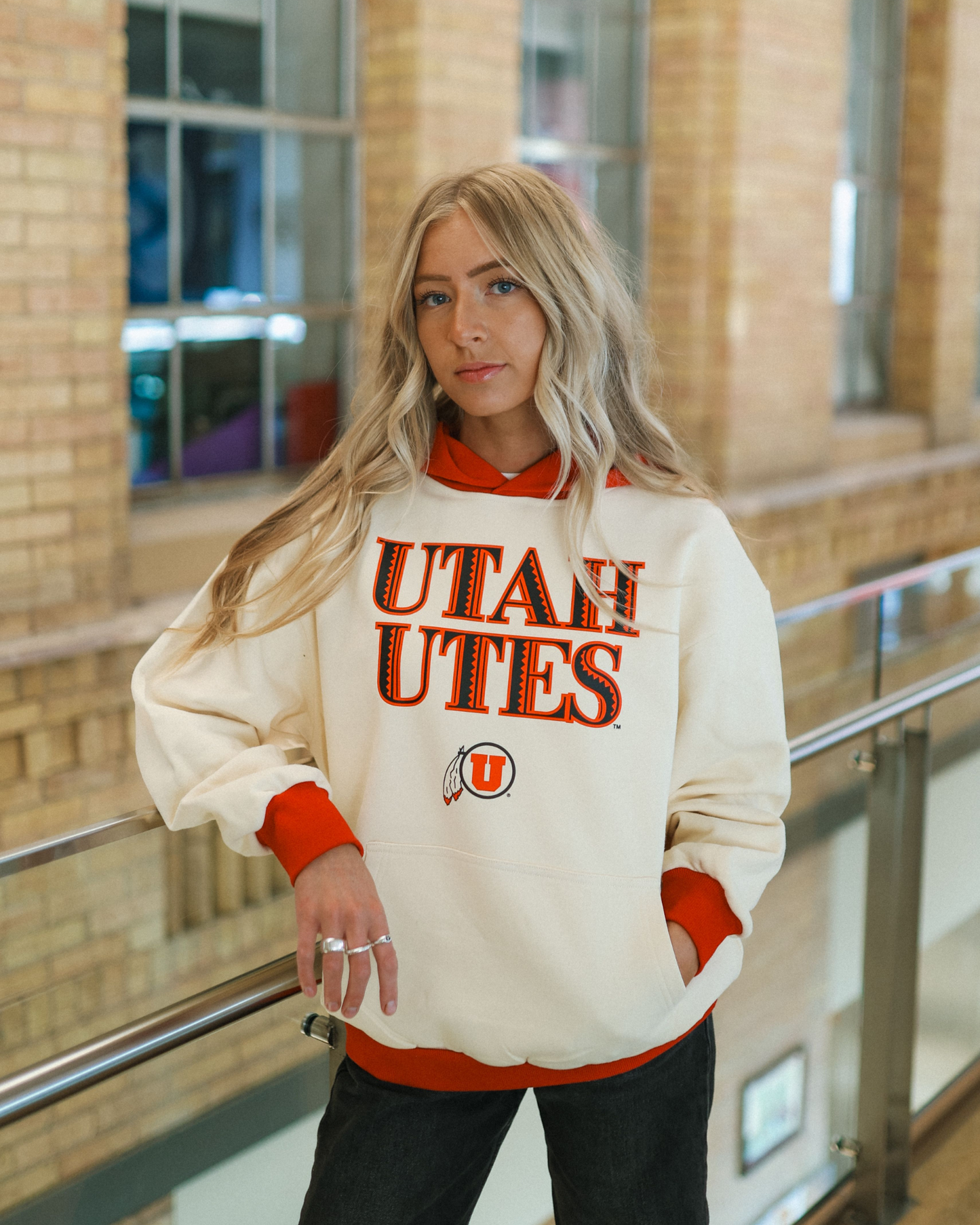 Utah - Color Block - Jersey Hoodie