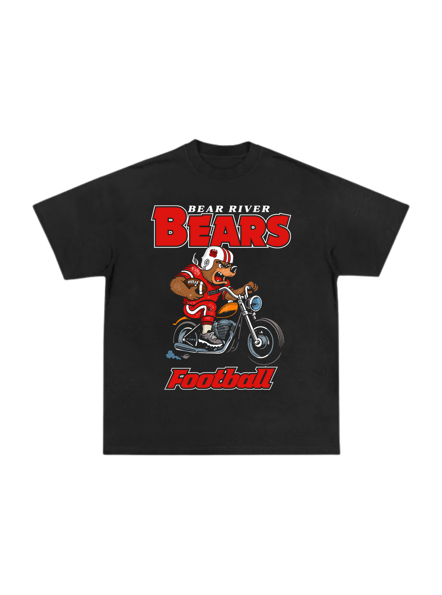 Bear River Football Tee