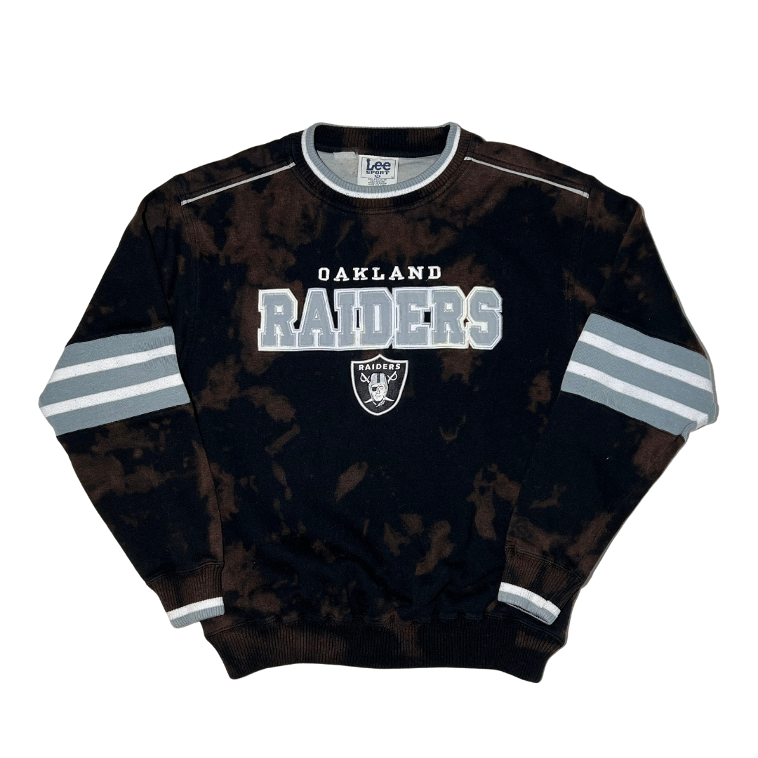 Vintage 90s Oakland Raiders Sweatshirt Raiders Crewneck -   in