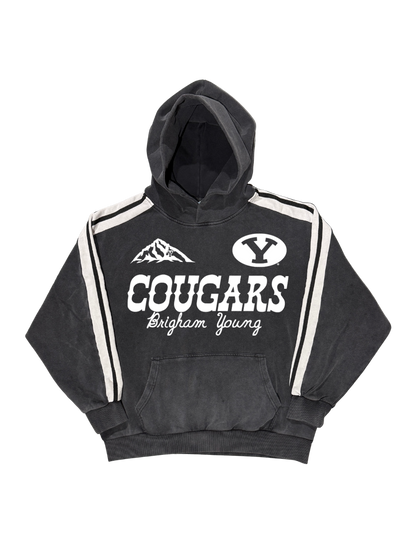 BYU - Striped Hoodie - Western