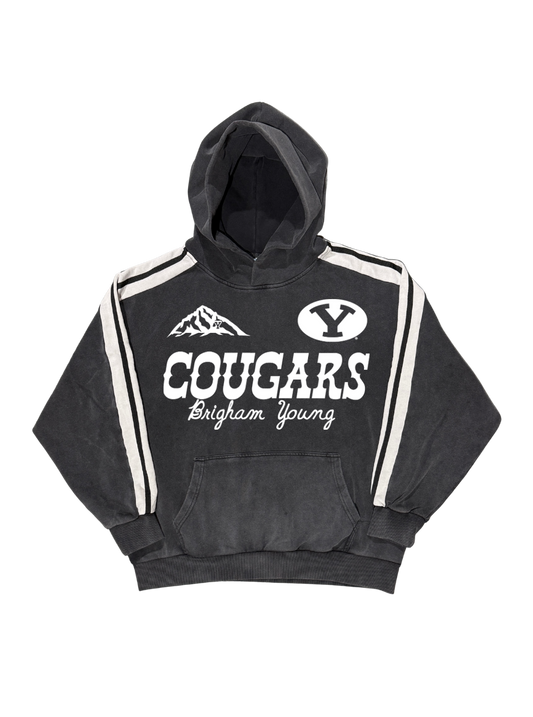 BYU - Striped Hoodie - Western