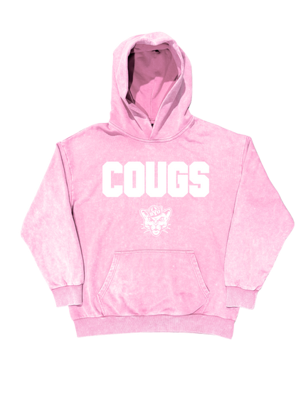 BYU - Pink Varsity Block Hoodie