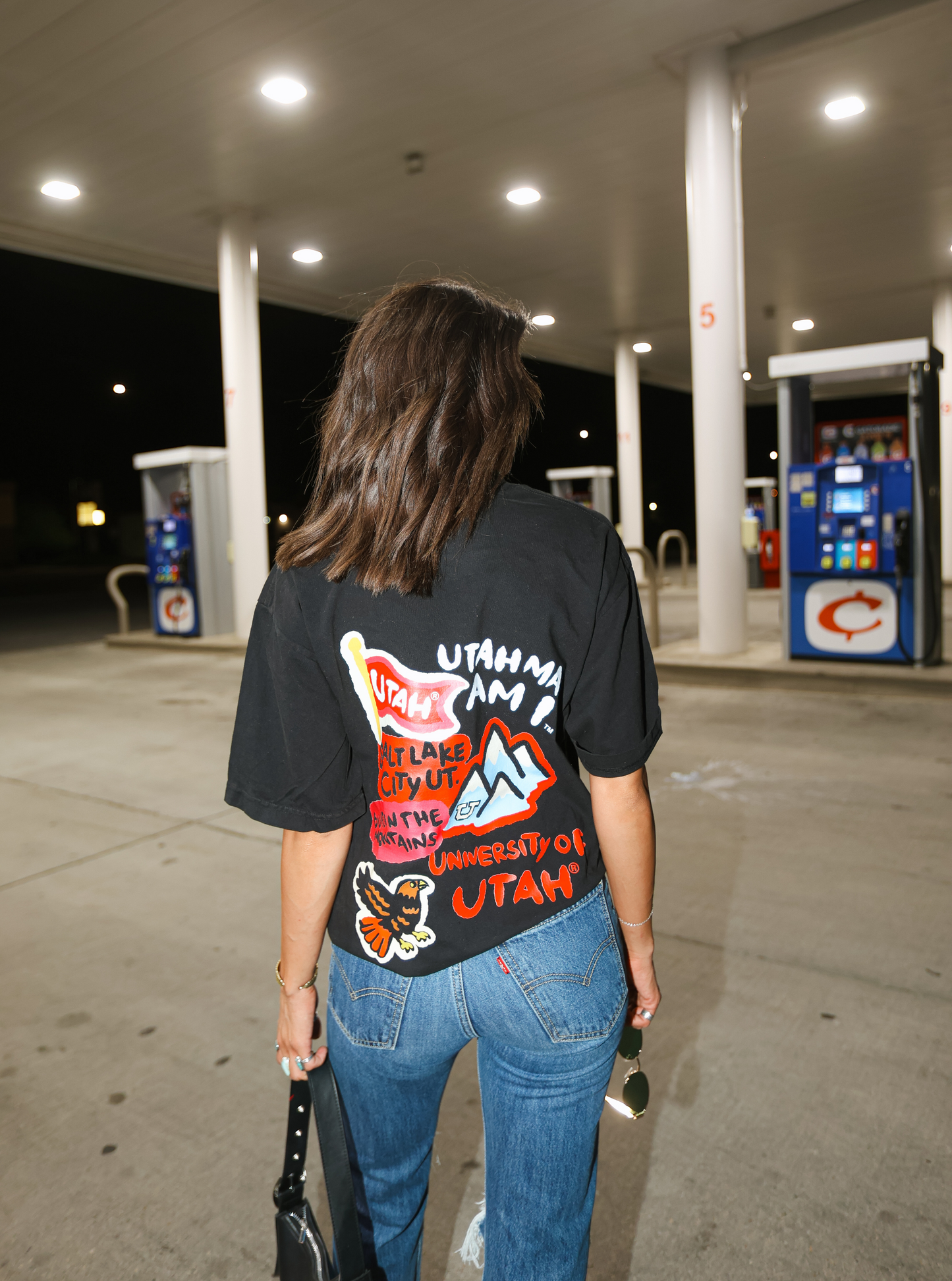 Utah Utes - Paint Tee