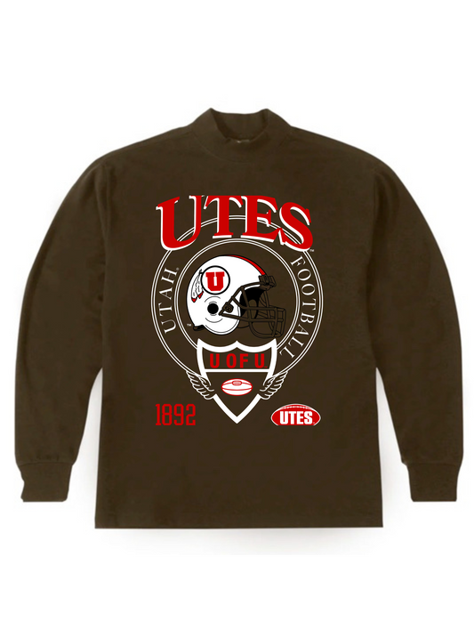 Utah - Helmet Mock Long Sleeve