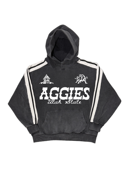 USU - Striped Hoodie - Western