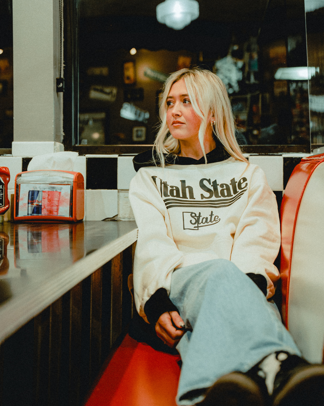 USU - Black Block Hoodie