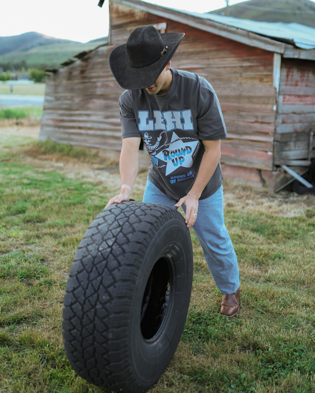 Lehi Round Em Up Rodeo Tee