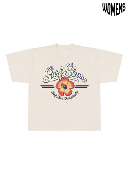 Hibiscus Surf Tee - Womens