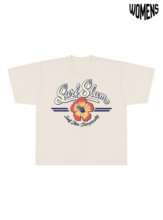 Hibiscus Surf Tee - Womens