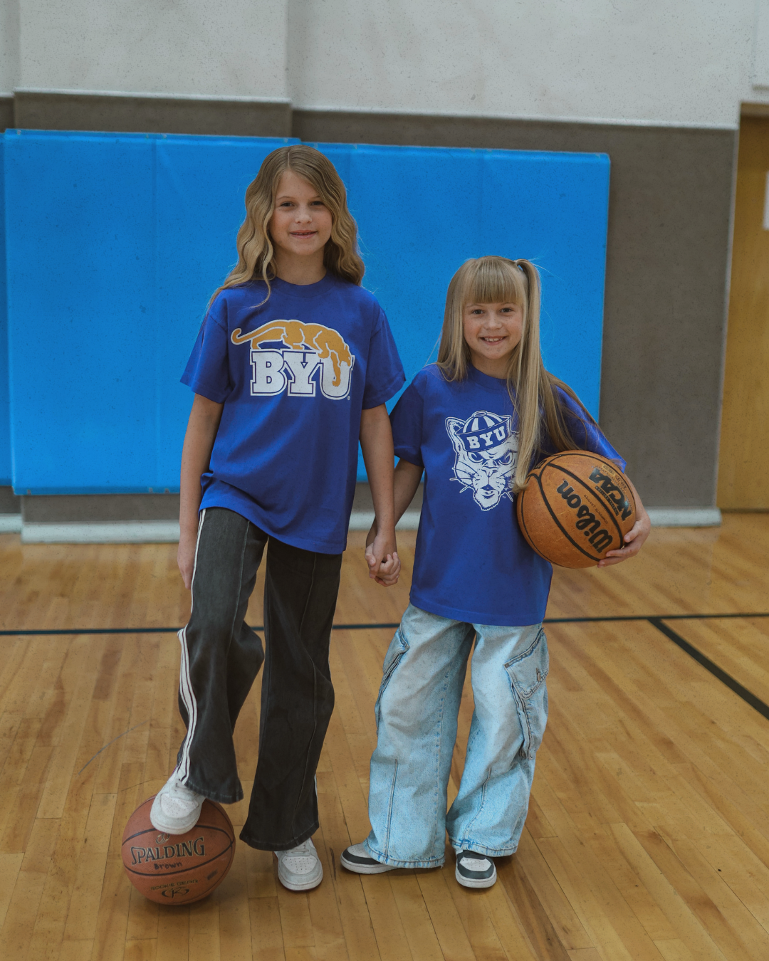 BYU - Blue - Youth Sailor Coug Tee