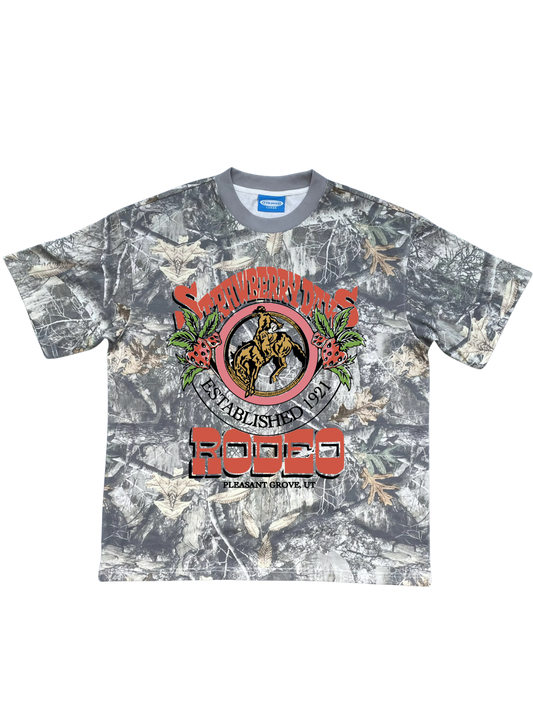 Strawberry Days Vintage Tee - Camo