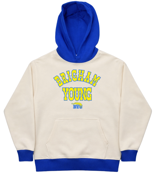 BYU - Color Block - Jersey Hoodie