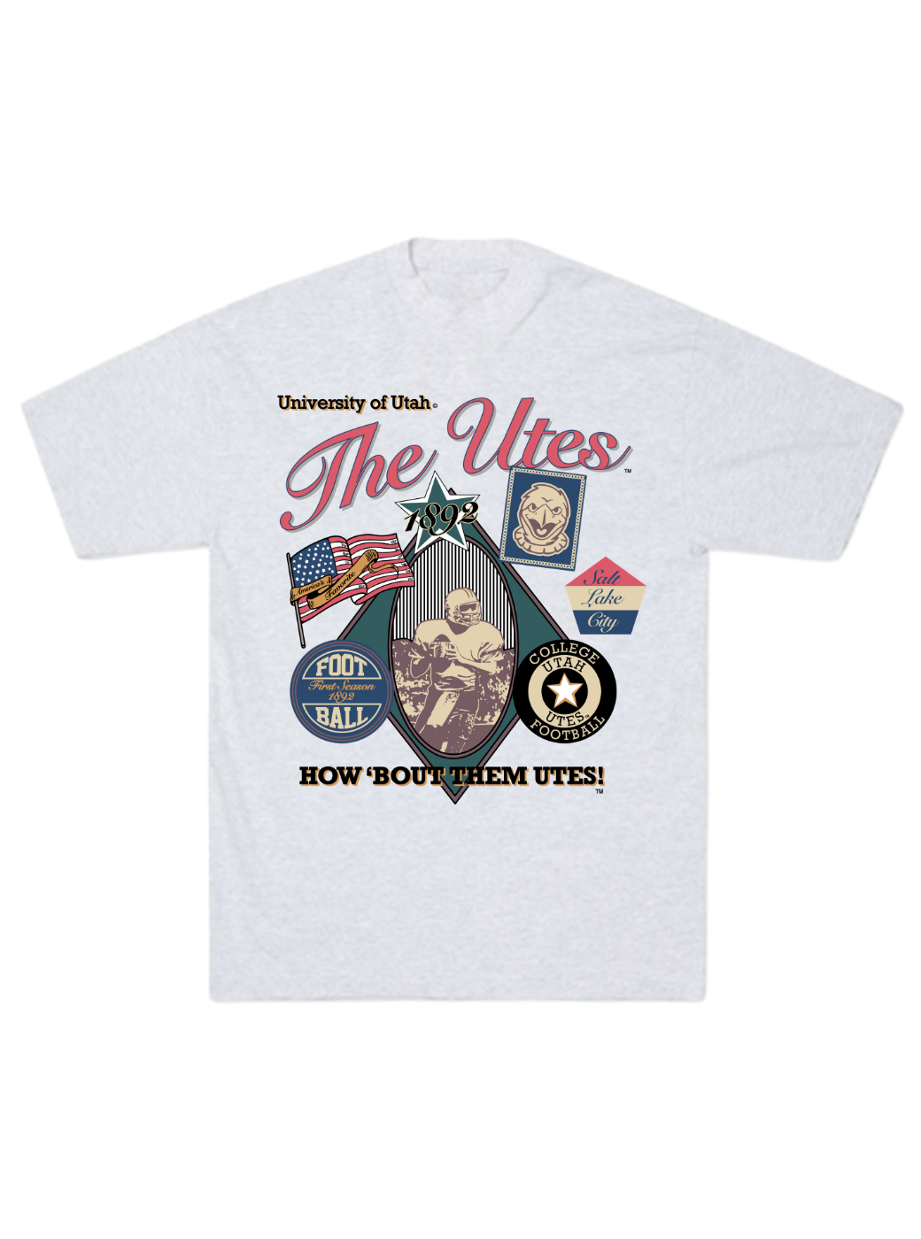 Utah - Football Tee