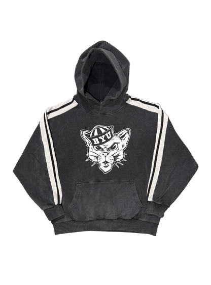 BYU - Striped Hoodie - Sailor Coug
