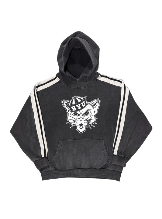 BYU - Striped Hoodie - Sailor Coug