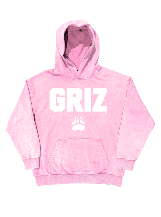 Montana - Pink Varsity Block Hoodie