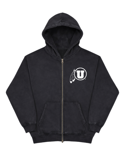 Utah -  Classic Zip - Black