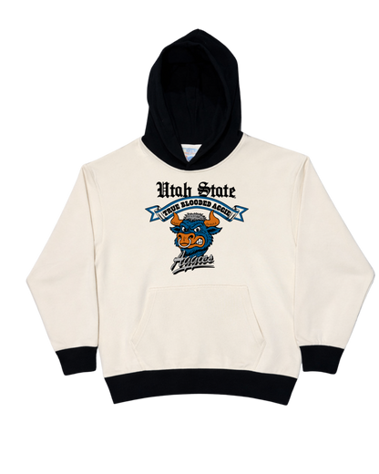 USU - Color Block - Mascot Hoodie