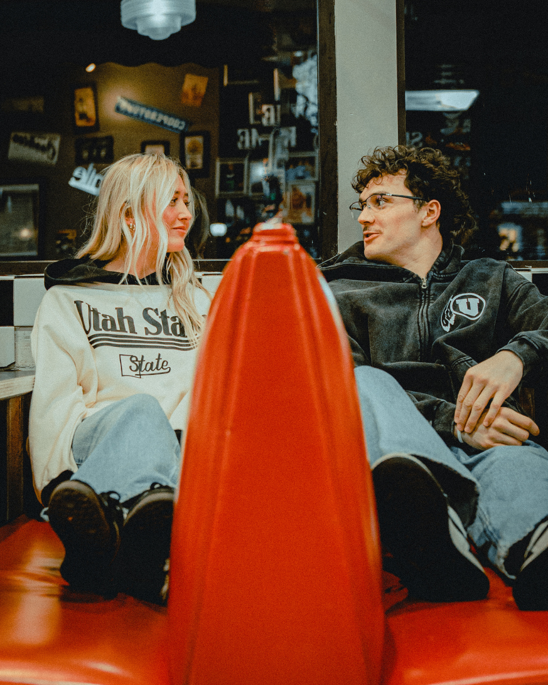 USU - Black Block Hoodie