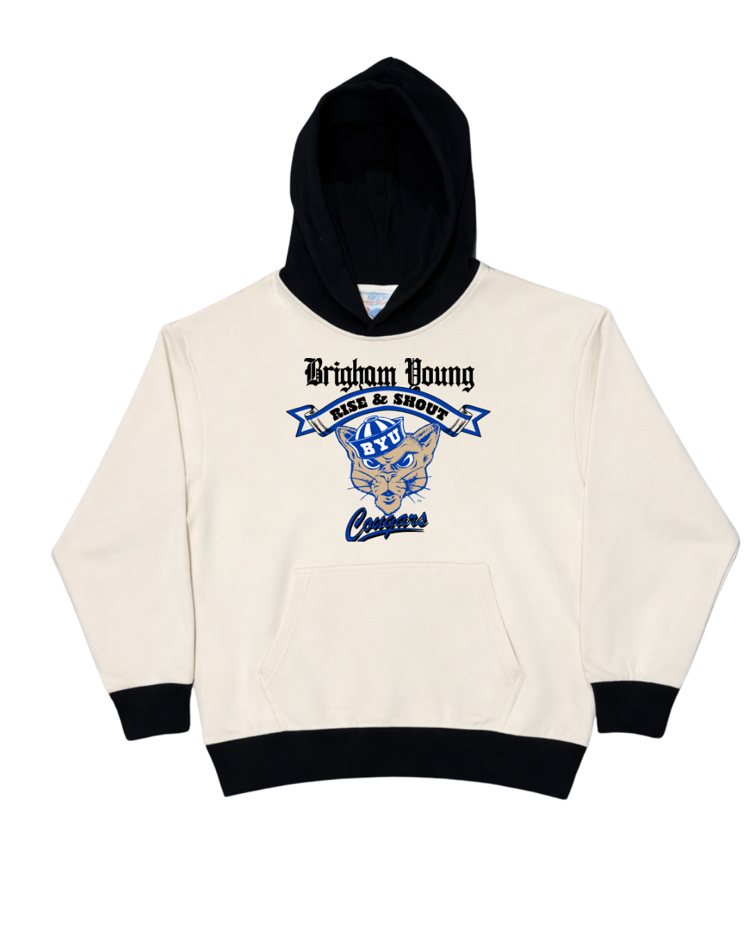 BYU - Color Block - Mascot Hoodie