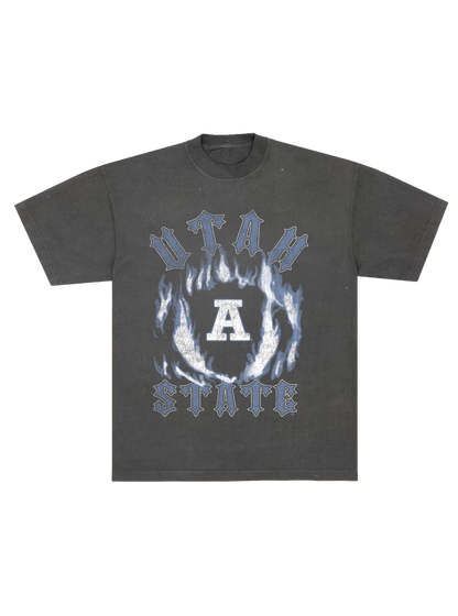USU - Flames Tee
