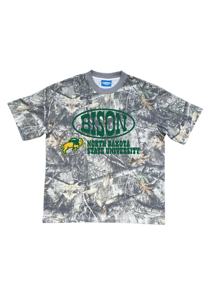 North Dakota - Country Camo Tee