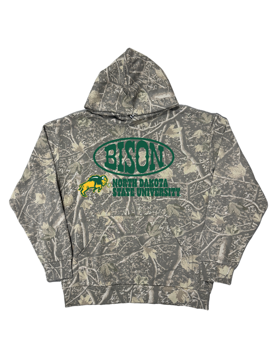 North Dakota - Country Camo Hoodie