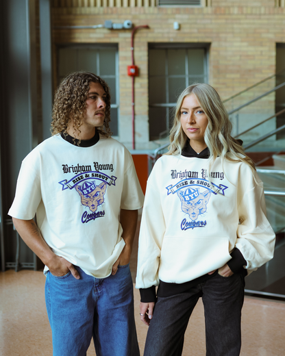 BYU - Color Block - Mascot Hoodie