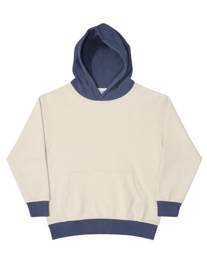 Navy Colorblock Hoodie