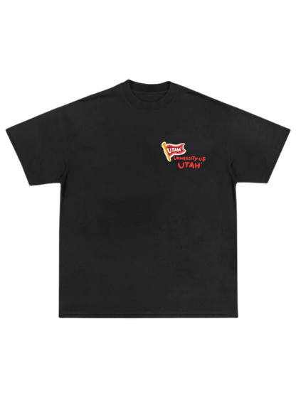 Utah Utes - Paint Tee