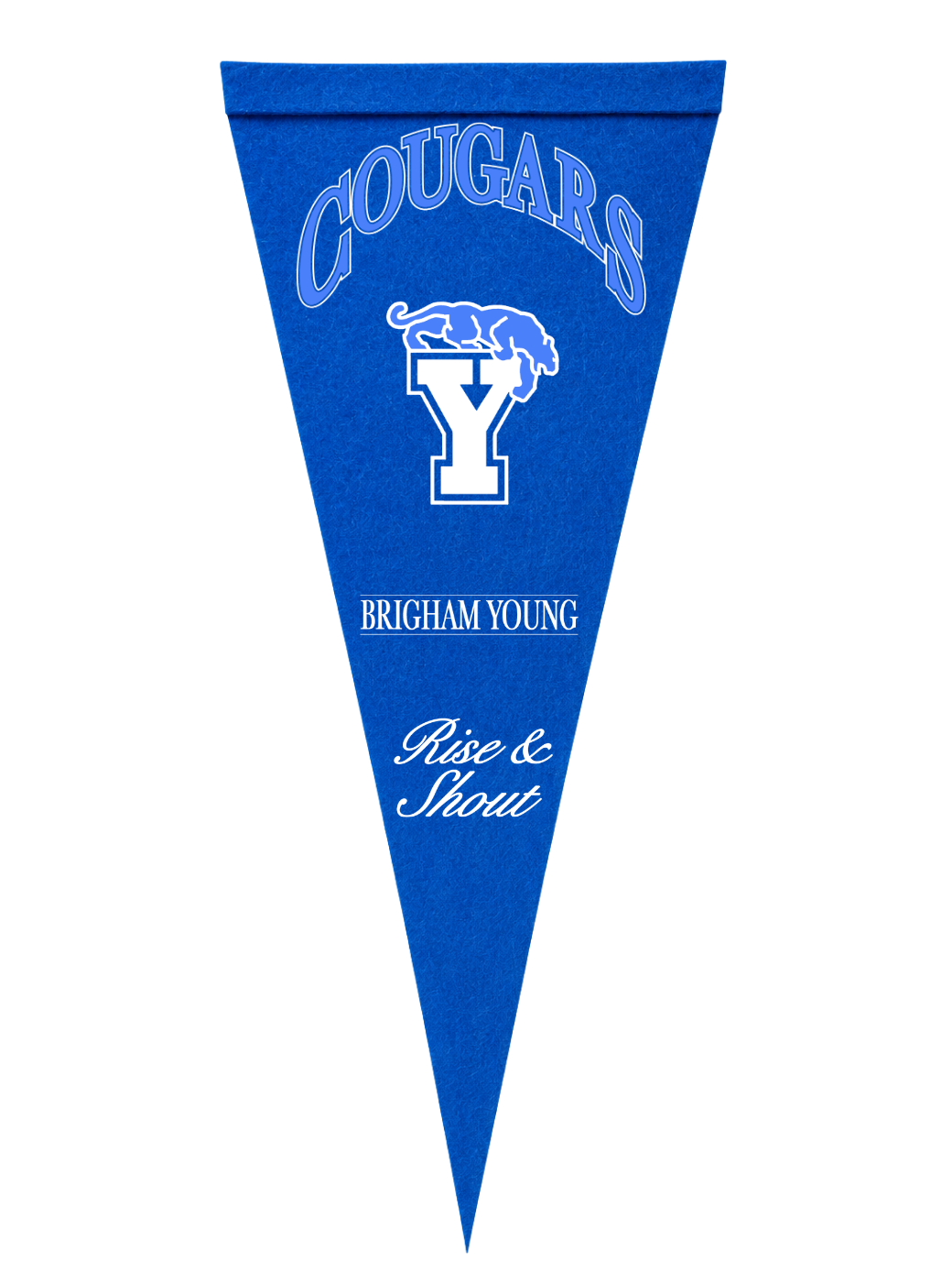 BYU Throwback Pennant - Large
