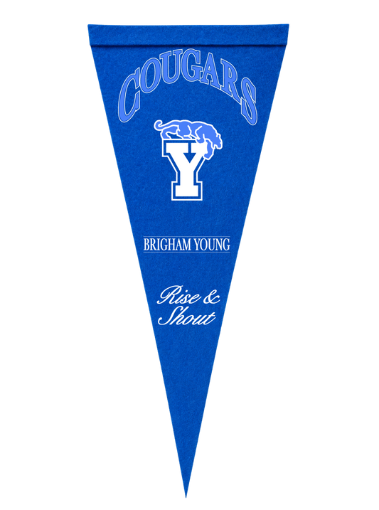 BYU Throwback Pennant - Large