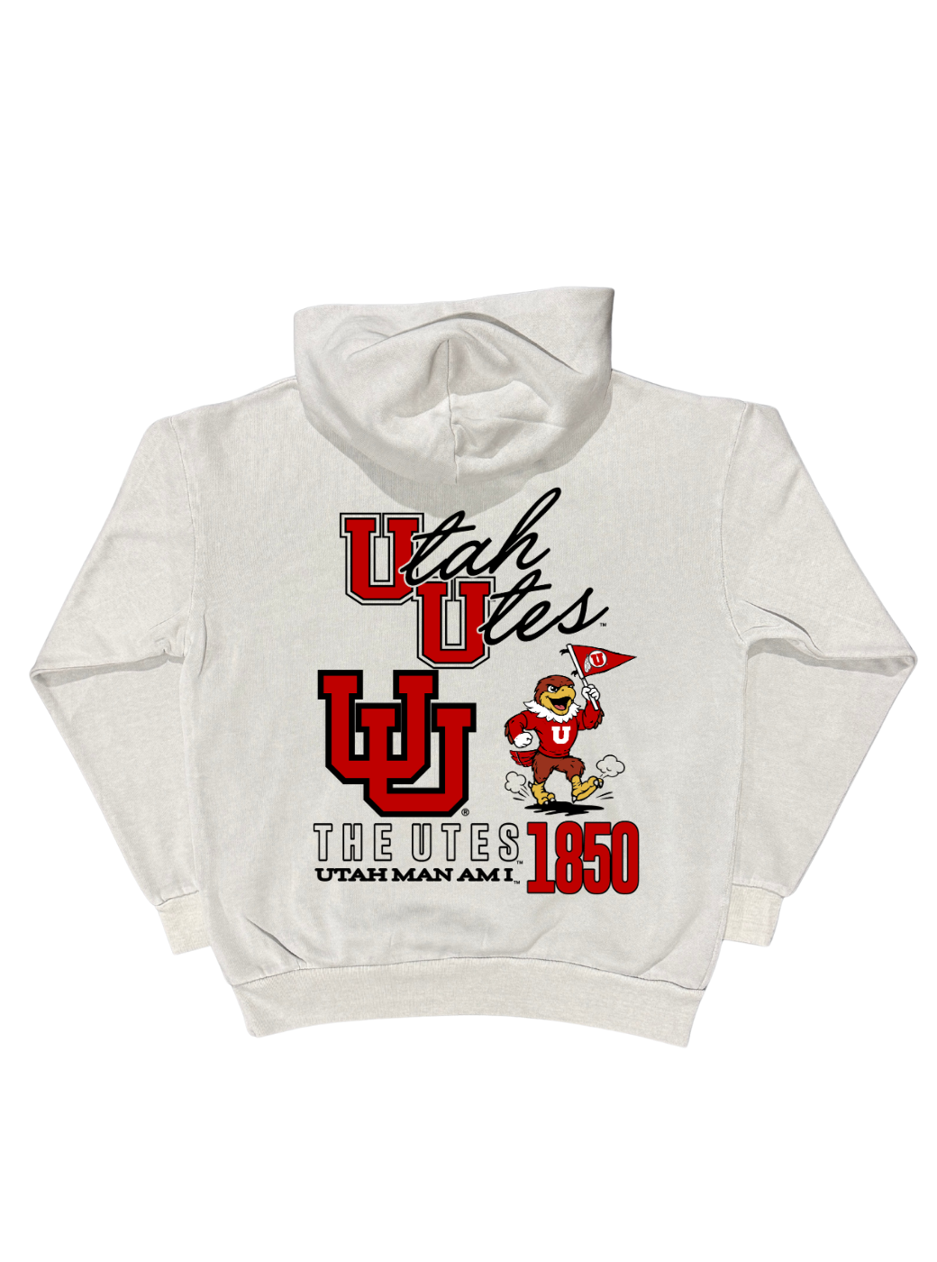 Utah - Utes Hoodie - Gray