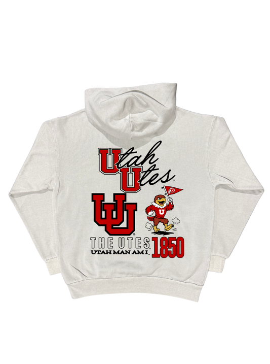 Utah - Utes Hoodie - Gray
