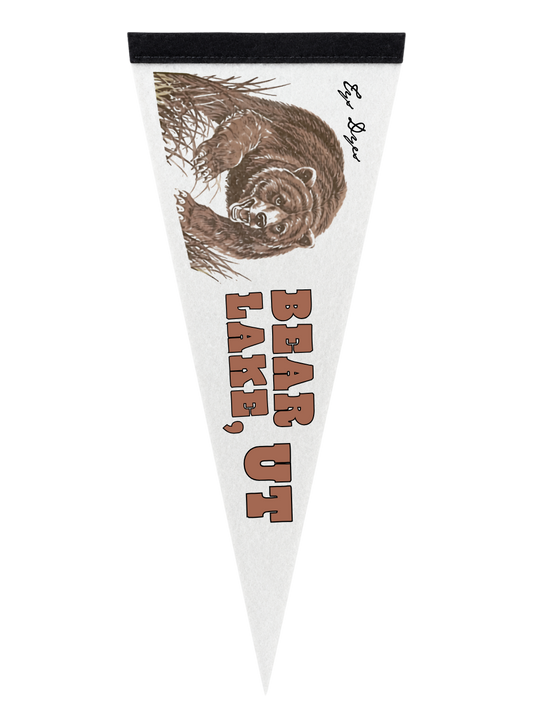 Classic Bear Lake Pennant - Large