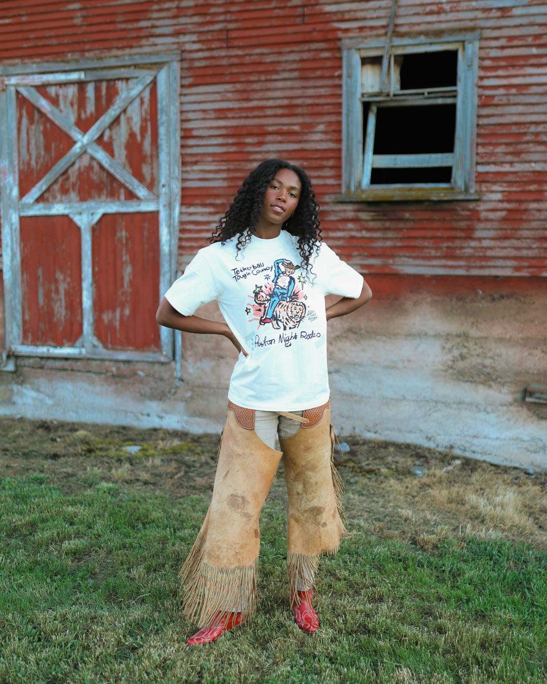 Tetherball Cowboy - Rodeo Tee