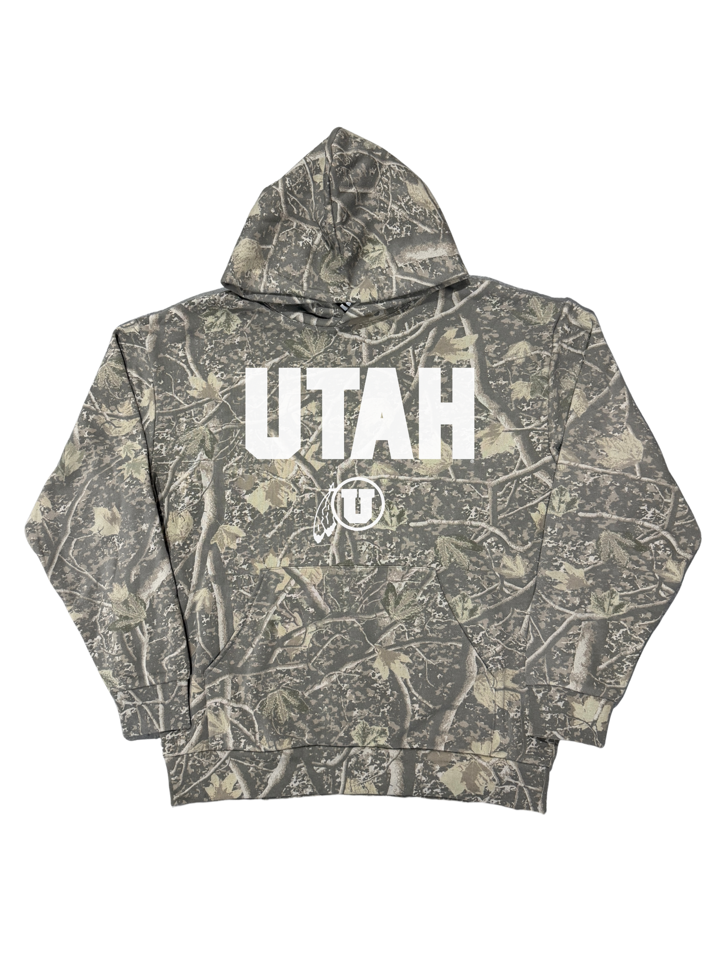 Utah - Camo Varsity Block Hoodie