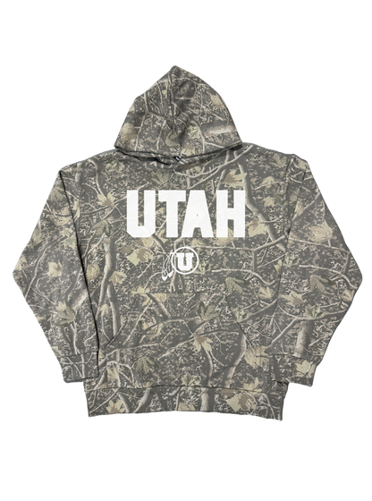 Utah - Camo Varsity Block Hoodie