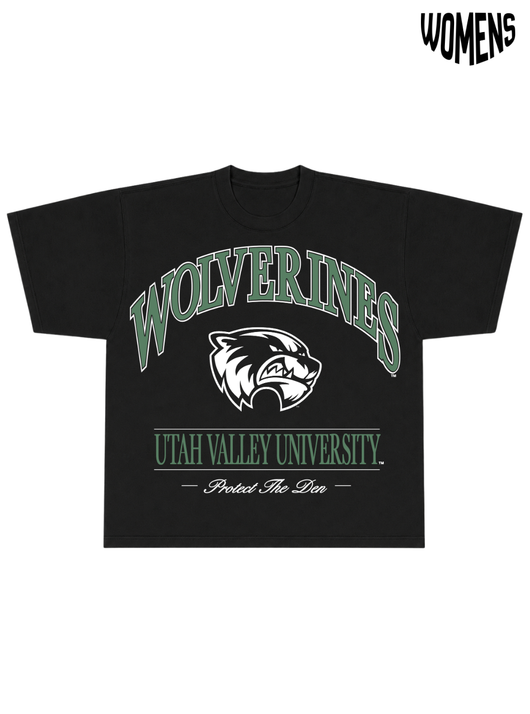 UVU Vtg Black Tee - Womens