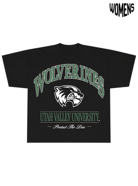 UVU Vtg Black Tee - Womens