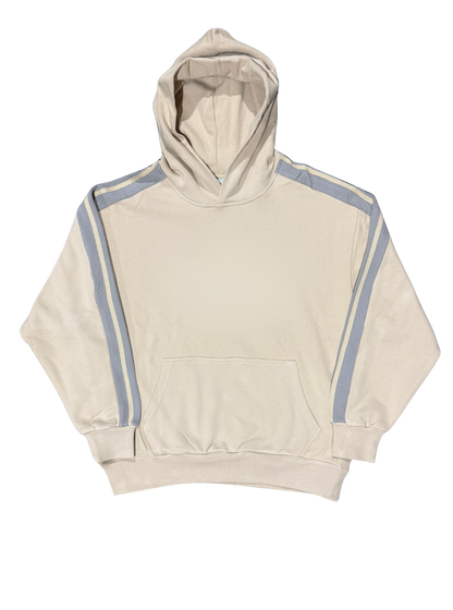 Tan Stripe Hoodie