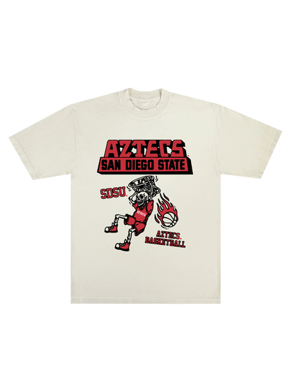 San Diego State - Skeleton Hoops Tee