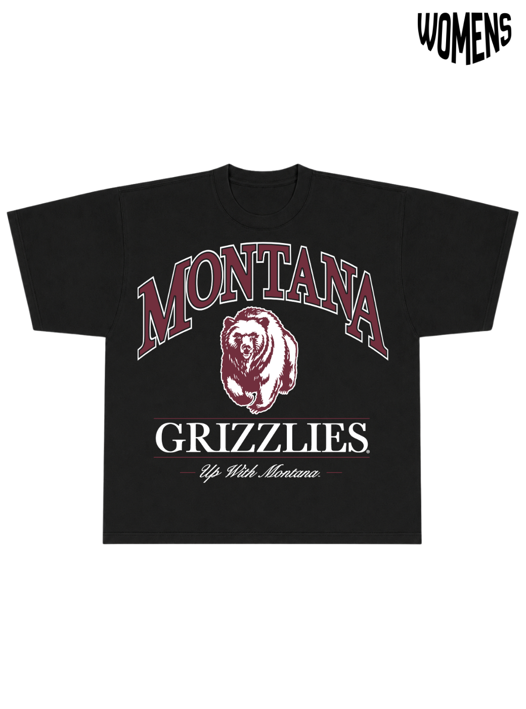 Montana Vtg Black Tee - Womens