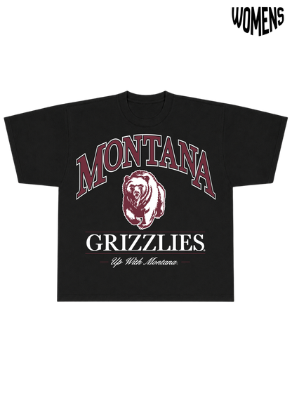 Montana Vtg Black Tee - Womens