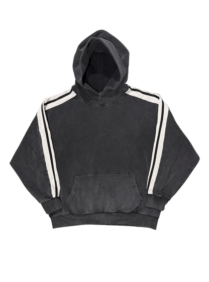 Black Stripe Hoodie
